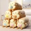 Juwas ACCESSORIES Kawaii Tasty Loaf Bread Long Plush Pillows