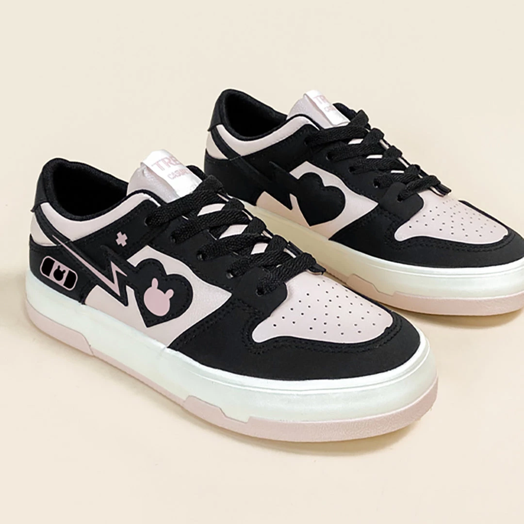 Juwas Shoes Rabbit Lightning Platform Inner Fleece Sneakers 4 Juwas Shoes Rabbit Lightning Platform Inner Fleece Sneakers