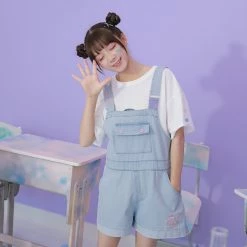 Juwas Kawaii Astronaut Jumper Shorts NEW ARRIVAL