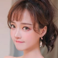 Juwas NEW ARRIVAL Cartoon Cat Irregular Silver Earrings