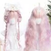 Juwas Pink Girl Long Cosplay Wig