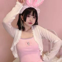 Juwas Animal Embroidery Tops