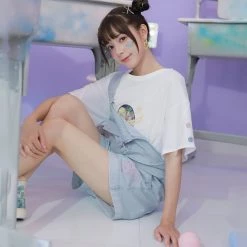 Juwas Kawaii Astronaut Jumper Shorts NEW ARRIVAL