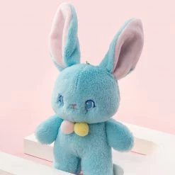 Juwas Cute Rabbit Plush Keychain