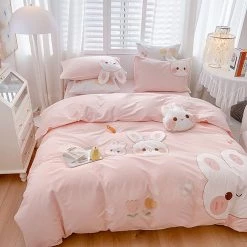 Juwas Cute Bunny Inspire Bedding Set NEW ARRIVAL