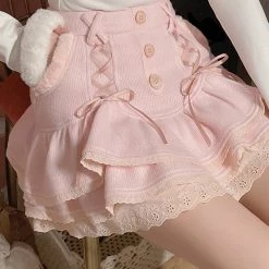 Juwas Hight Waist Lace Skirt NEW ARRIVAL