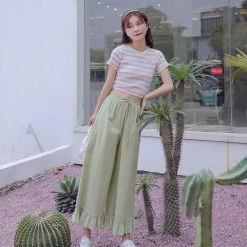 Juwas Earth Tone Capri Square Pants NEW ARRIVAL