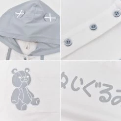 Juwas NEW ARRIVAL Kawaii Japanese Style Bear Hoodie Shirt 16 Juwas NEW ARRIVAL Kawaii Japanese Style Bear Hoodie Shirt