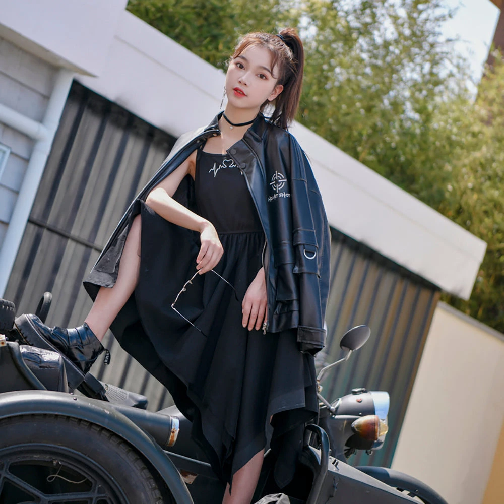 Juwas Punk Black Heartbeat Dress NEW ARRIVAL 8 Juwas Punk Black Heartbeat Dress NEW ARRIVAL