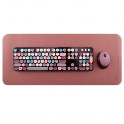 Juwas NEW ARRIVAL Vintage Colorful Keyboard & Mouse Set