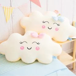 Juwas NEW ARRIVAL Sleeping And Happy Cloud Plush Pillow