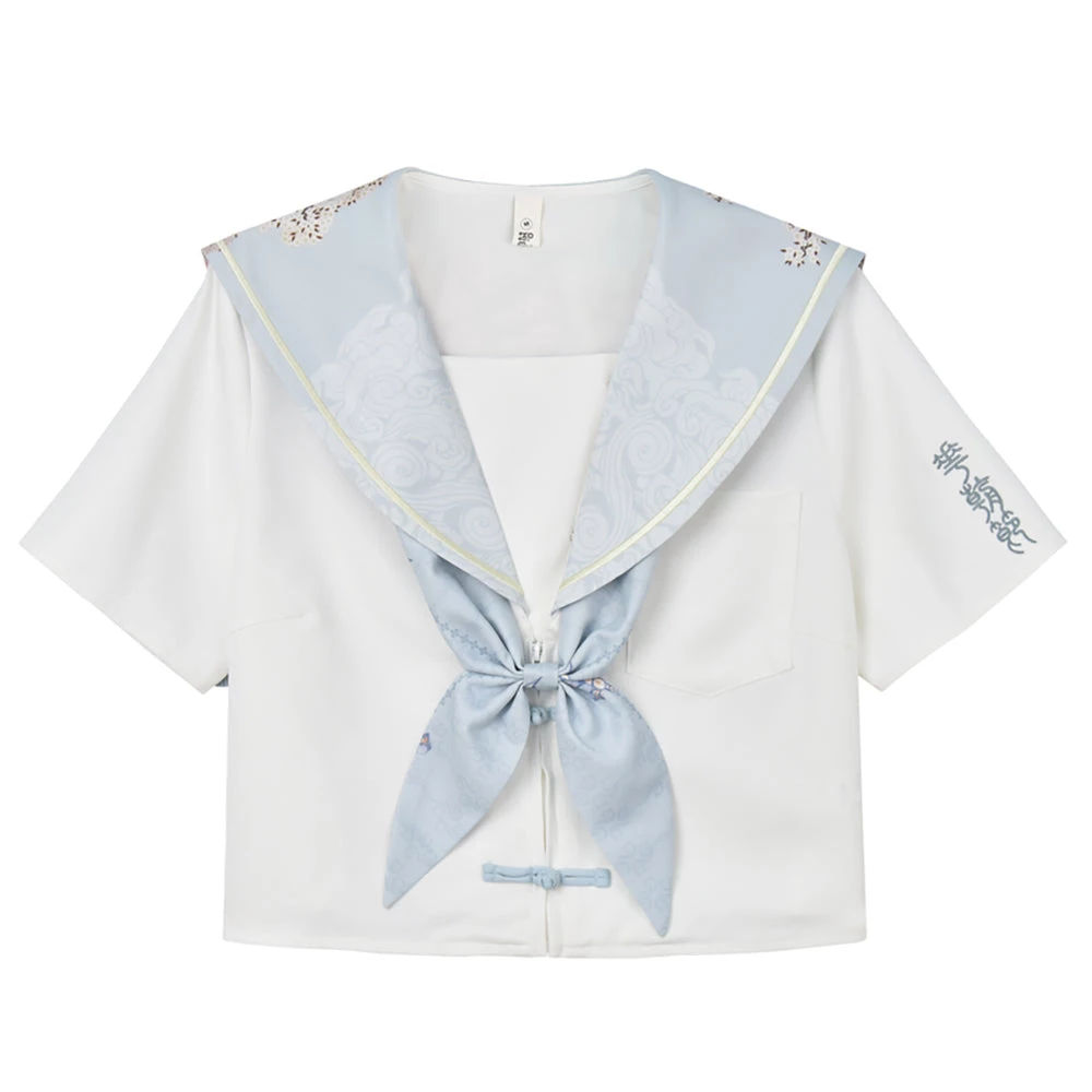 Juwas Dreamy Sakura Ombre Sailor Top And Skirt NEW ARRIVAL 9 Juwas Dreamy Sakura Ombre Sailor Top And Skirt NEW ARRIVAL