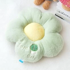 Juwas NEW ARRIVAL Kawaii Pastel Flowers Soft Chair Cushion