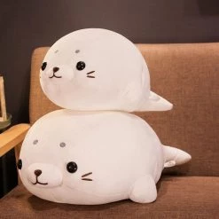 Juwas NEW ARRIVAL Adorable White Seal Jumbo Plush Toy