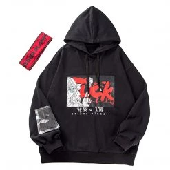 Juwas NEW ARRIVAL Gothic Japanese Anime Girl Graphic Print T-Shirt