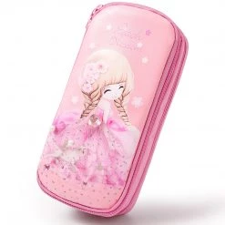 Juwas Happy Girl Printed Pencil Case Pouch NEW ARRIVAL