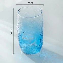 Juwas Klein Blue Glass Cup