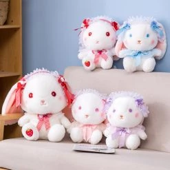 Juwas Bunny Lolita Ruffle Headwear Plush Toy NEW ARRIVAL
