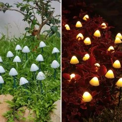 Juwas Solar Powered Mushroom Lights