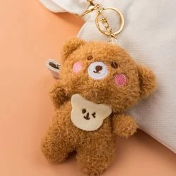 Juwas Pretty Bear Plush Keychain NEW ARRIVAL