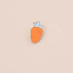 Juwas Bunny And Carrots Mini Alloy Pins