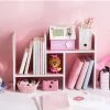 Juwas NEW ARRIVAL Sweet Pink Irregular Desk Organizer