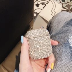 Juwas.com Online Store NEW ARRIVAL Luxurious Diamante Protective Case For Airpods 1 2