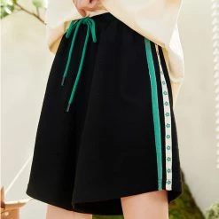 Juwas Florals Embroidery Casual Summer Shorts NEW ARRIVAL