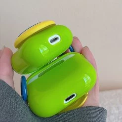 Juwas Smile Emoji Green Airpods Case NEW ARRIVAL