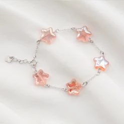 Juwas NEW ARRIVAL Lovely Star 925 Sterling Silver Bracelet