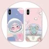 Juwas.com Online Store Pastel Space Girl IPhone Case