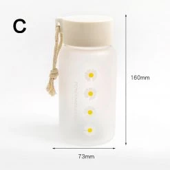 Juwas Cups & Bottles Daisy Water Bottle
