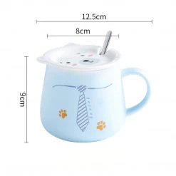 Juwas Animal Corgi Bear Kitty Ceramics Coffee Mug