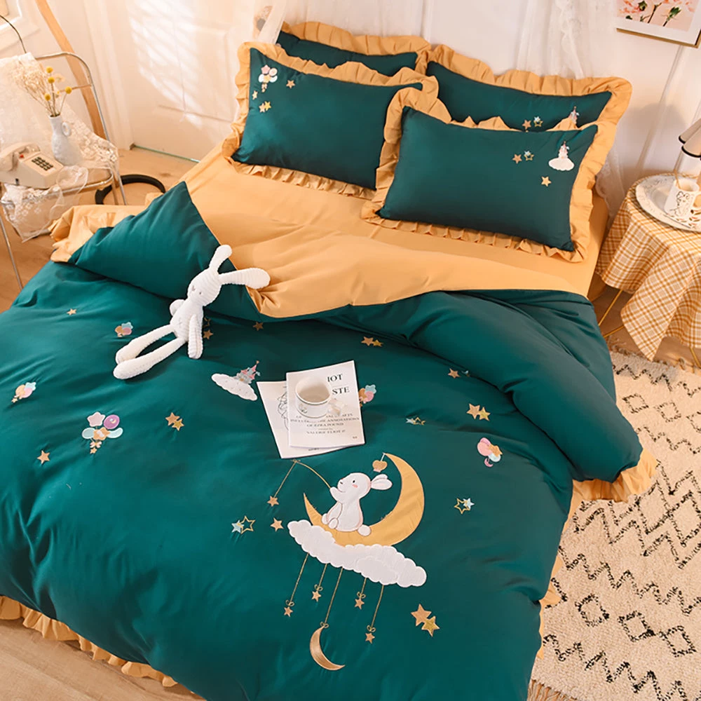 Juwas NEW ARRIVAL Kawaii Minimalistic Princess Pastel Patterns Bedding And Pillow Covers 5 Juwas NEW ARRIVAL Kawaii Minimalistic Princess Pastel Patterns Bedding And Pillow Covers