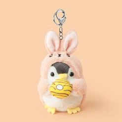 Juwas Kawaii Penguin With Hat Keychain
