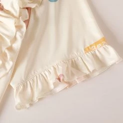 Juwas Cute Cartoon Bear Ruffles Pajamas Dress NEW ARRIVAL