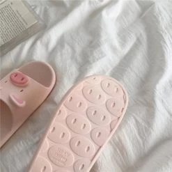 Juwas Pink Pig Home Slippers