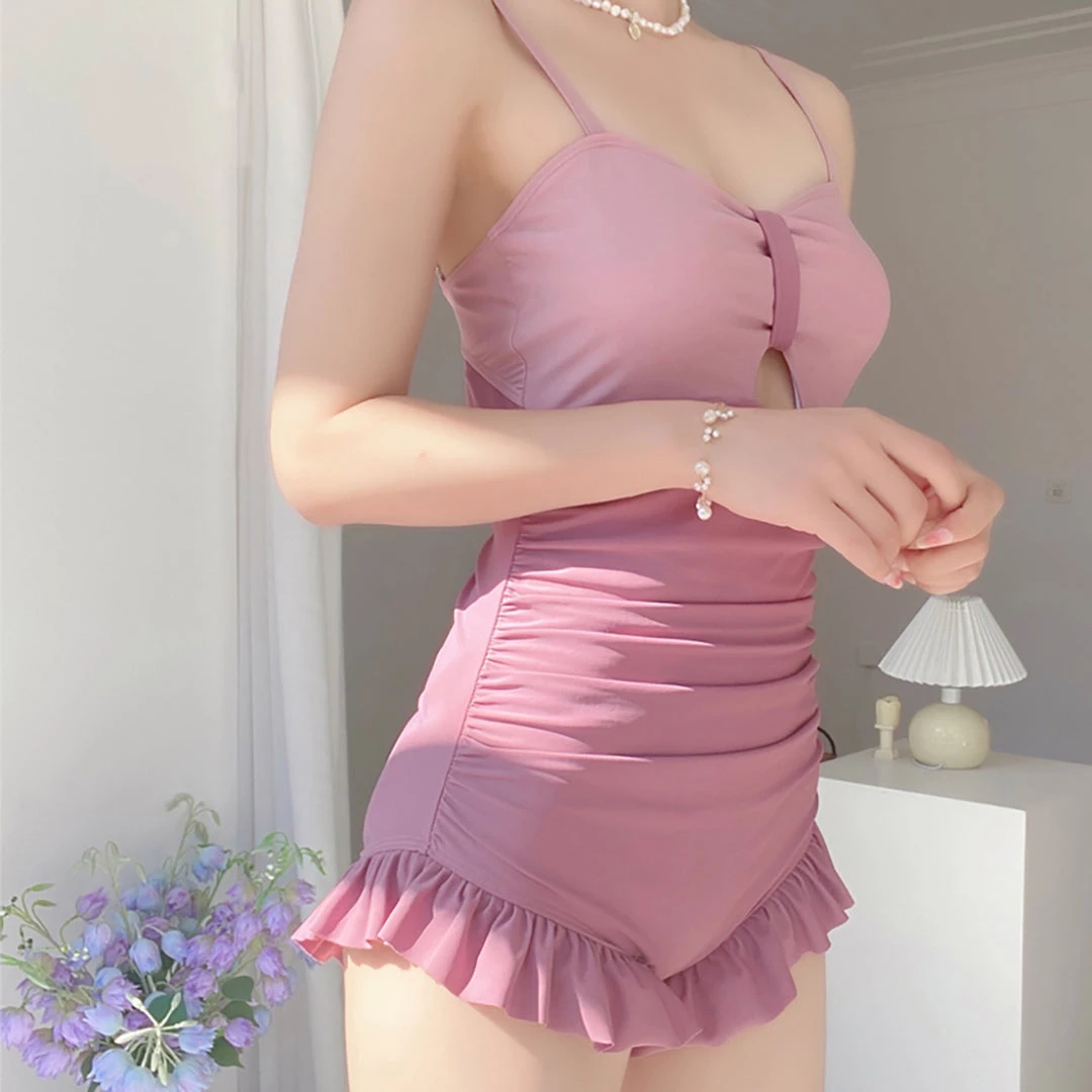 Juwas Cute Mermaid Two-Tone Onesie Swimsuit 4 Juwas Cute Mermaid Two-Tone Onesie Swimsuit