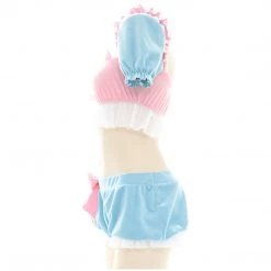 Juwas Pastel Cat Ruffles Lingerie Outfit