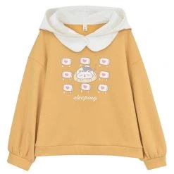 -Juwas NEW ARRIVAL Playing Eating Sleeping Best Friends Long Hoodie