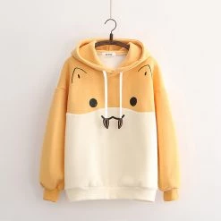 Juwas Kawaii Hamster Print Winter Hoodie Sweater NEW ARRIVAL