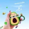 Juwas.com Online Store Kawaii Avocado Design Protective Case For Airpods 1 2 NEW ARRIVAL