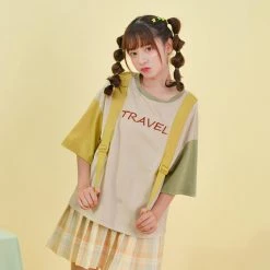Juwas Kawaii Travel Monster T-Shirt NEW ARRIVAL