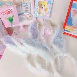 Juwas NEW ARRIVAL Cute Big Furry Bunny Ears Headband