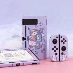 Juwas Cute Cartoon Bunny Case For Nintendo Switch ACCESSORIES