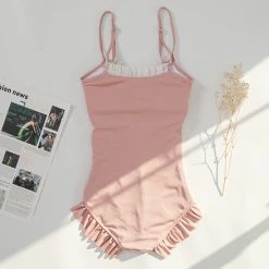 Juwas Mermaid Top Pastel One-Piece Swimwear NEW ARRIVAL