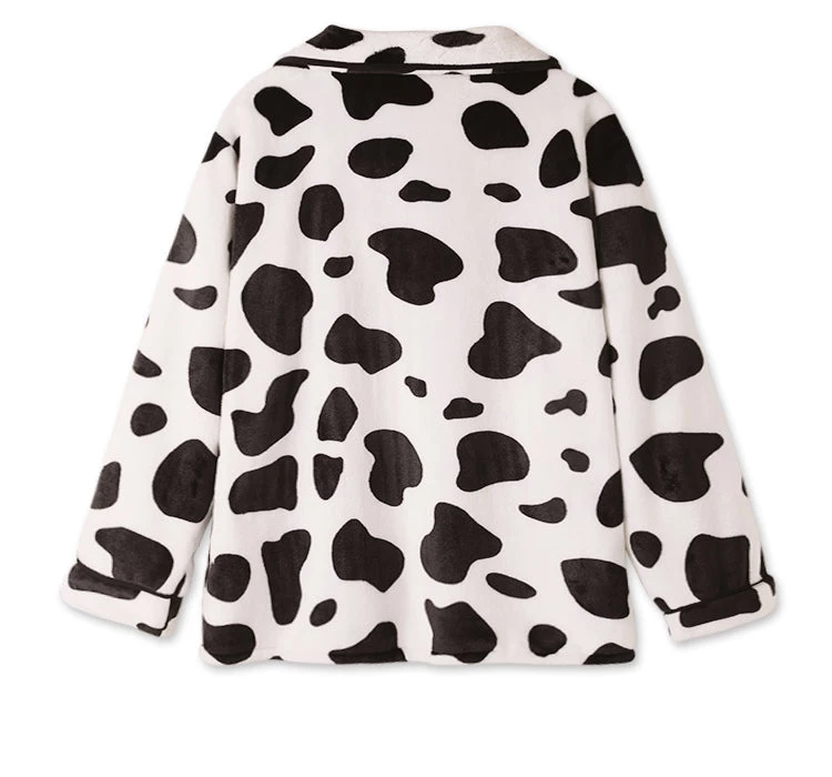 Juwas Cow Print Two-Piece Pajama Set 6 Juwas Cow Print Two-Piece Pajama Set