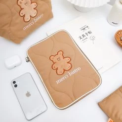 Juwas Fluffy Hushies Zipper Pouch NEW ARRIVAL