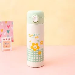 Juwas Cute Cartoon Print Thermos Bottle NEW ARRIVAL