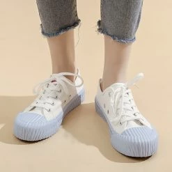 Juwas NEW ARRIVAL Front Lines Platform Low Cut Sneakers